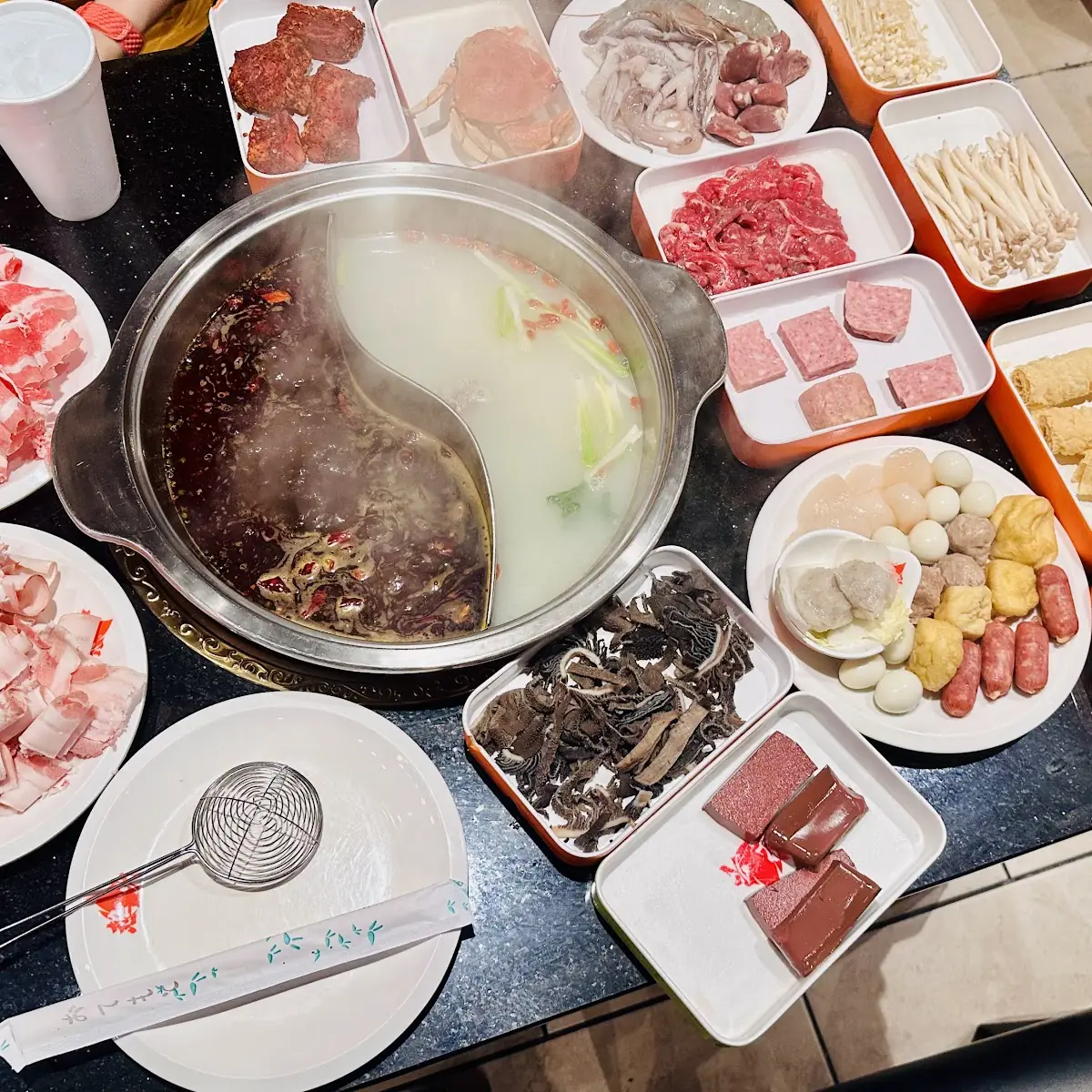Broth Hot Pot Meal
