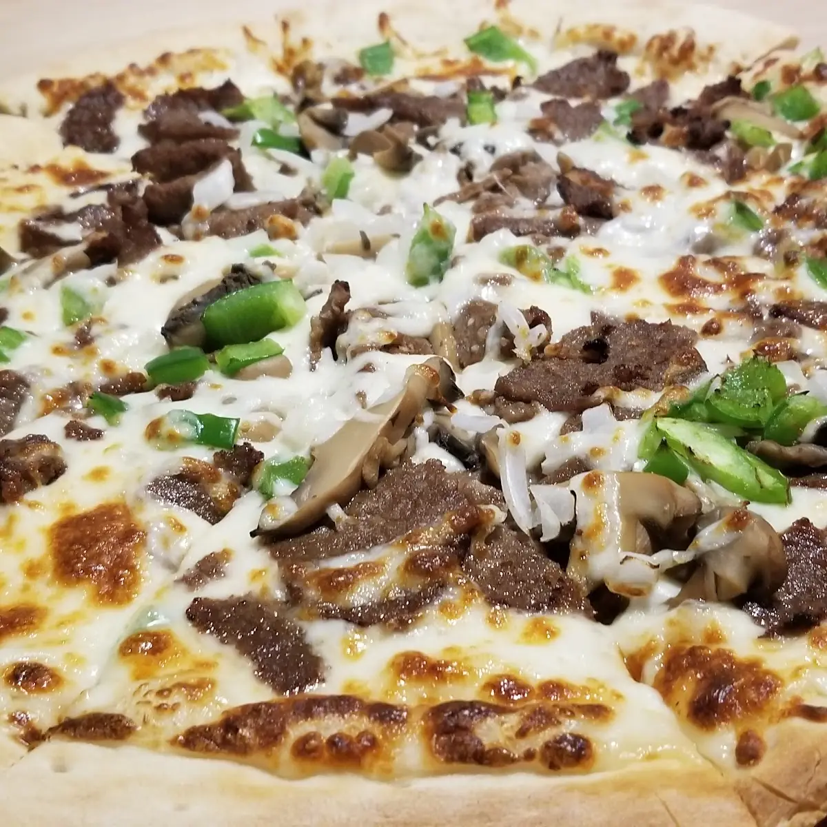 Philly Cheese Steak Pizza