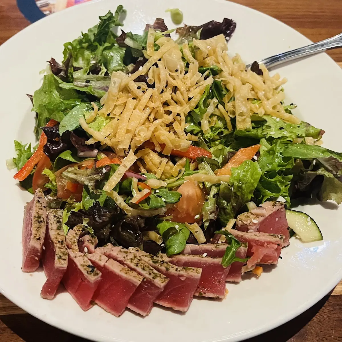 Enlightened Seared Ahi Salad