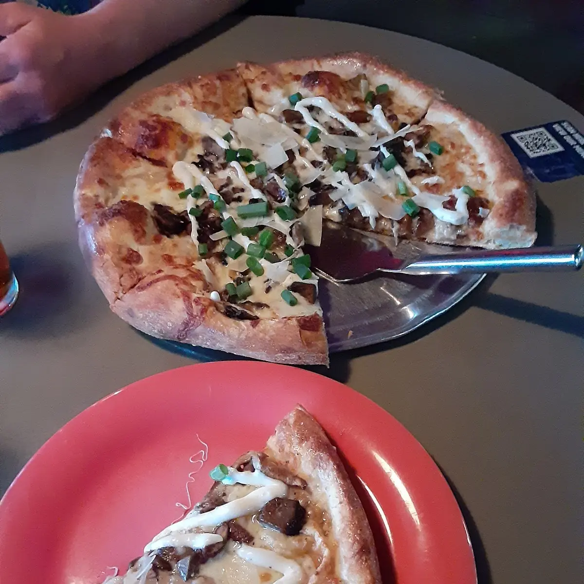 Mushroom Pizza