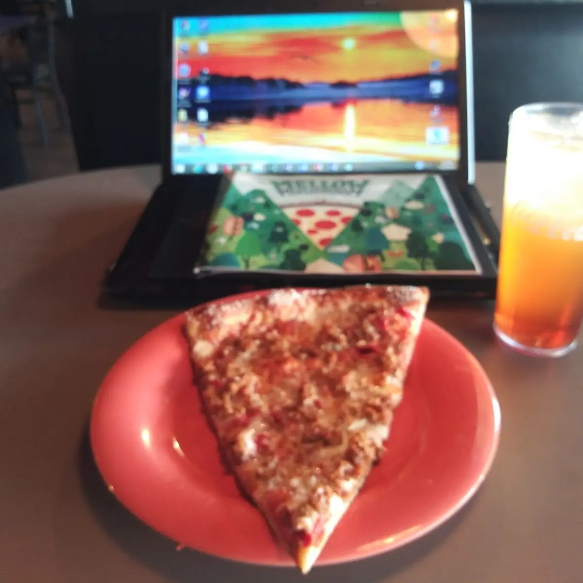 Slice of Sausage Pizza