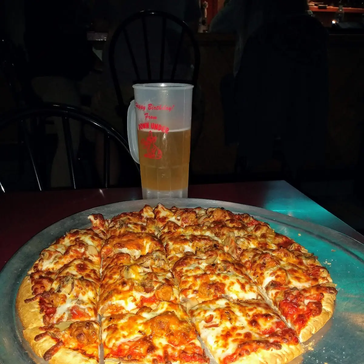 Sausage Mushroom Pizza