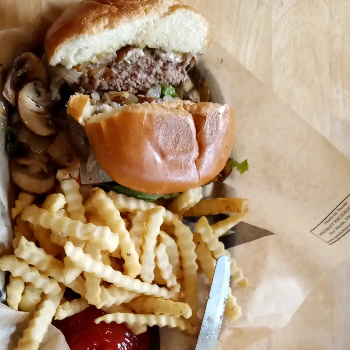 French Onion Burger