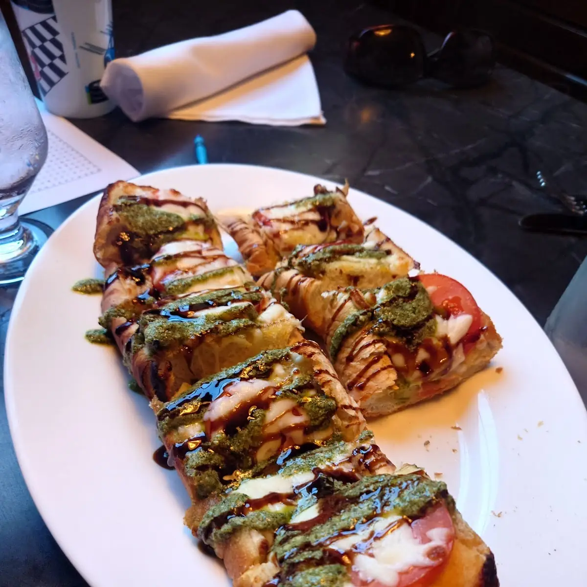 Caprese Garlic Bread