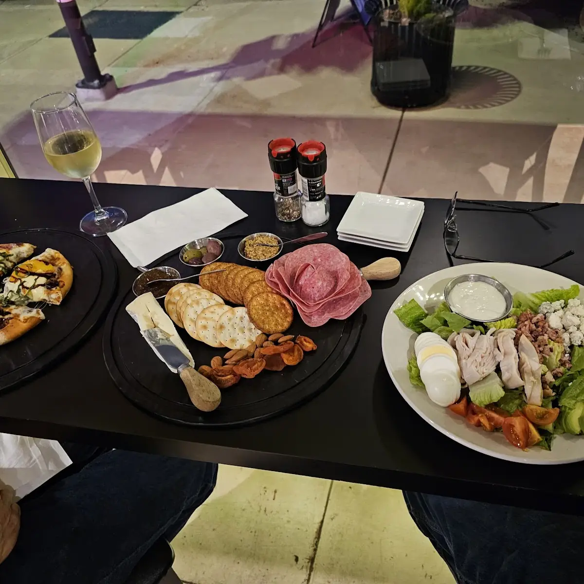 Cobb Salad with a Blue Cheese Dressing
