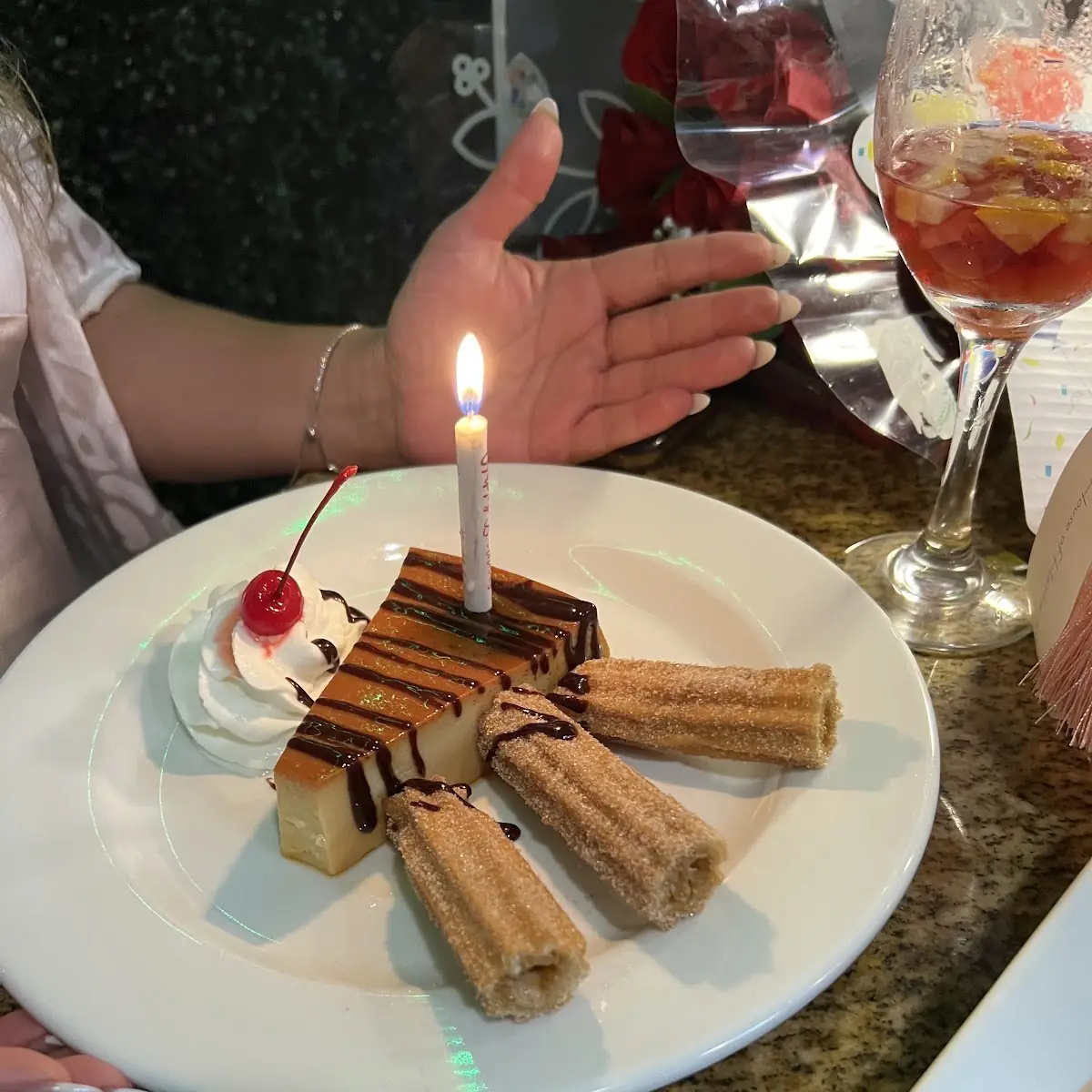 Flan Y Churros
