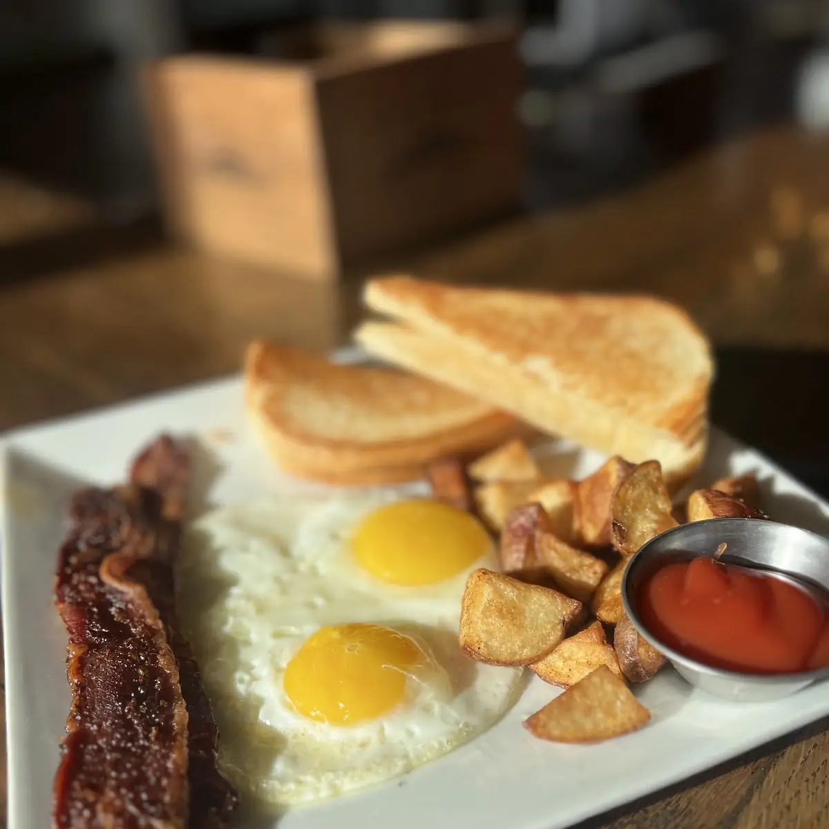 New York Strip & Eggs