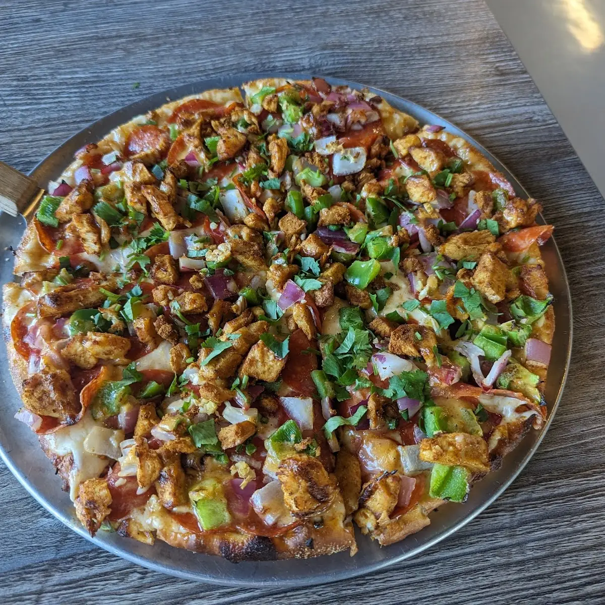 Chicken Bacon Ranch Pizza