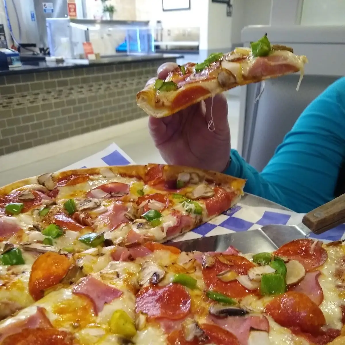 Combination Thick Crust Pizza