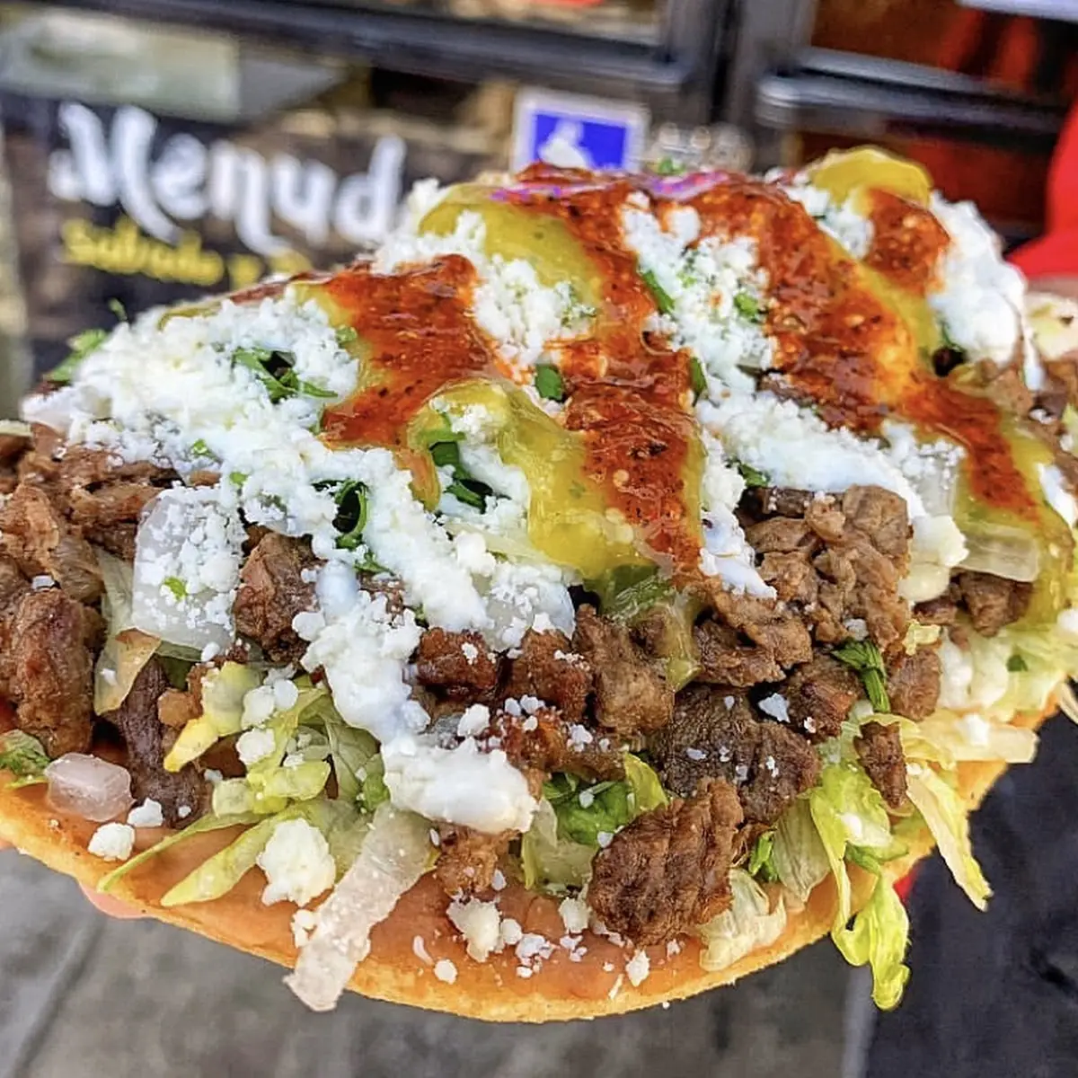 Huaraches -California Burrito