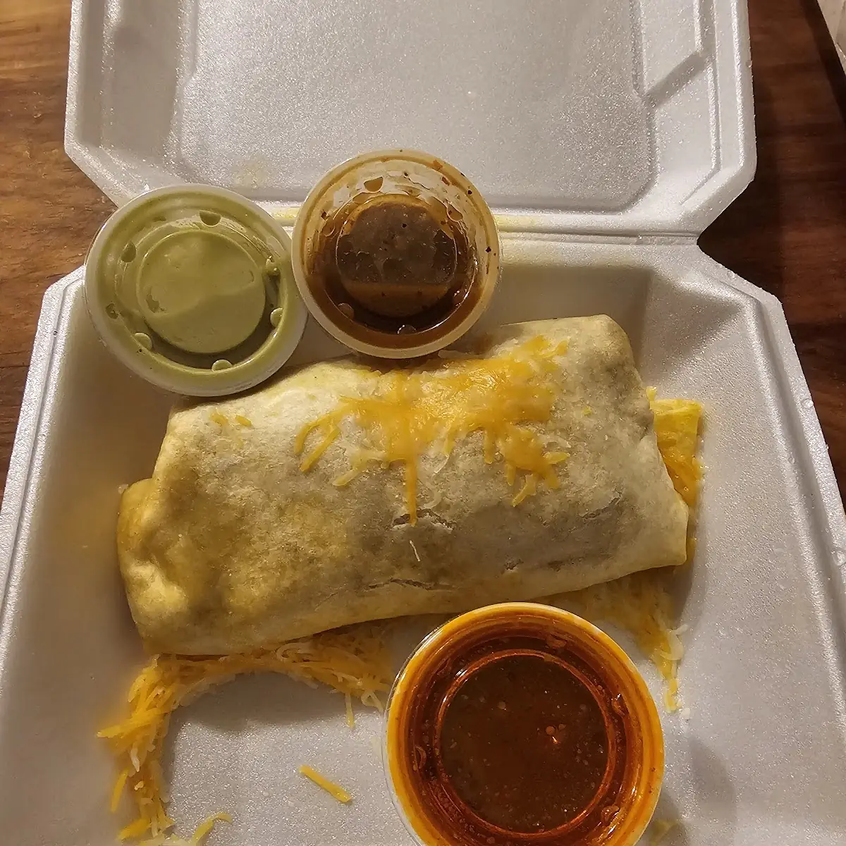 Wet Beef Burrito Mexicano
