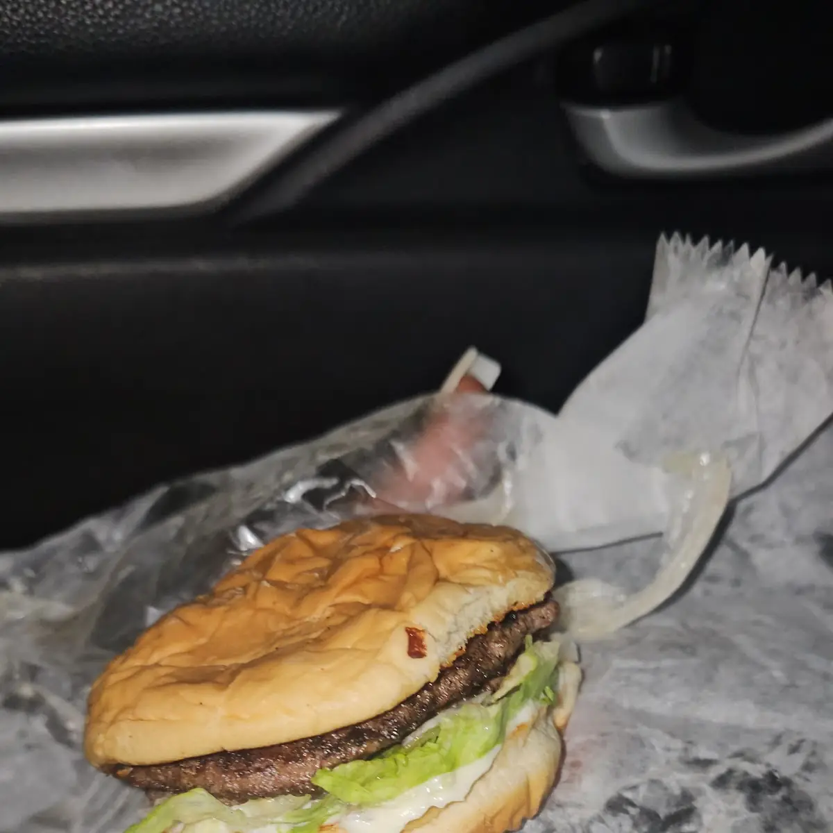 Double Hamburger with Grilled Onions