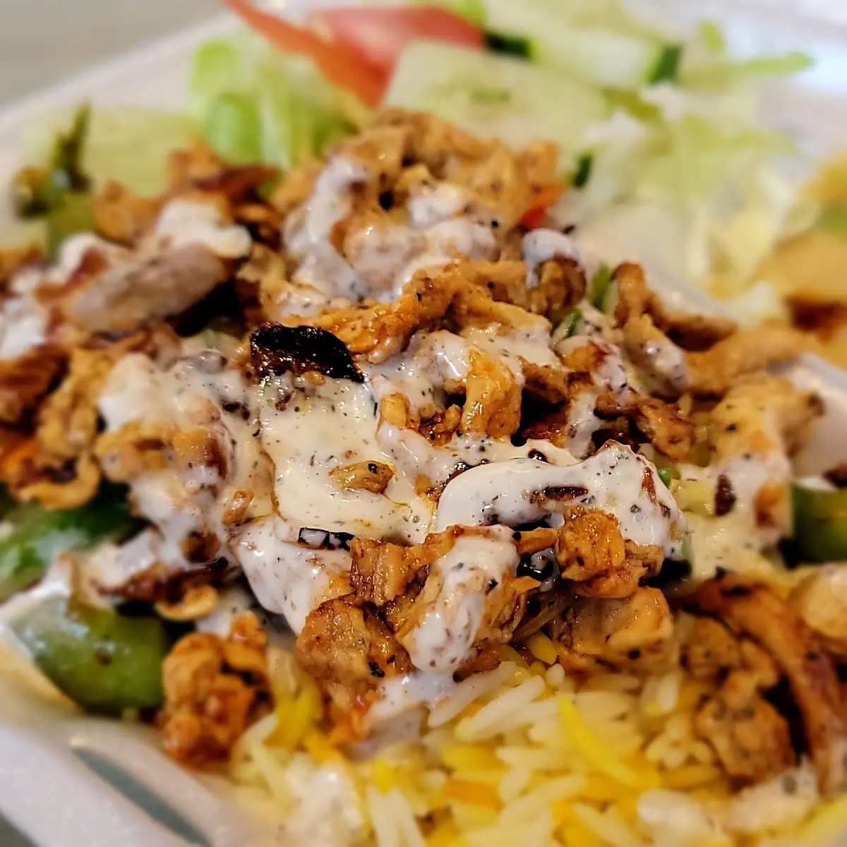 4- Chicken Shawarma Plate