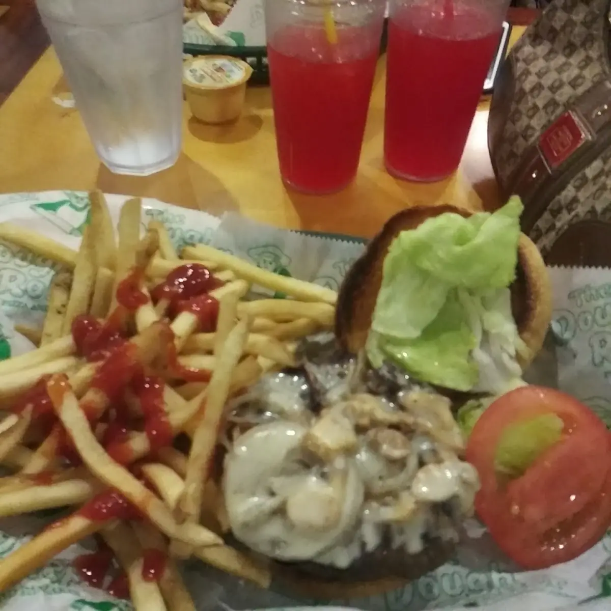 Mushroom Swiss Burger