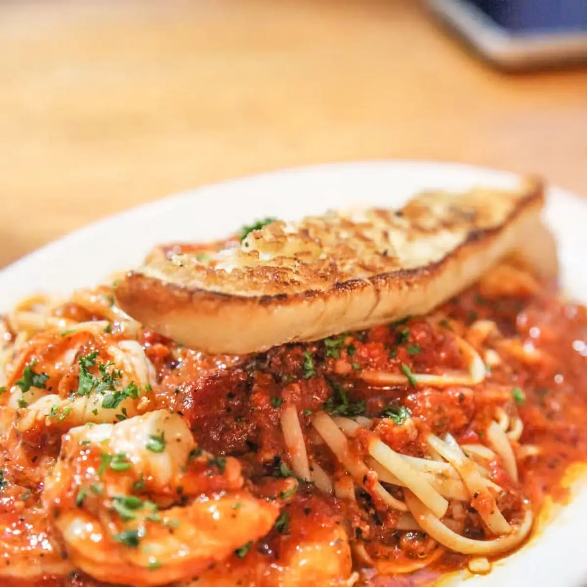 Habanero Shrimp Linguini