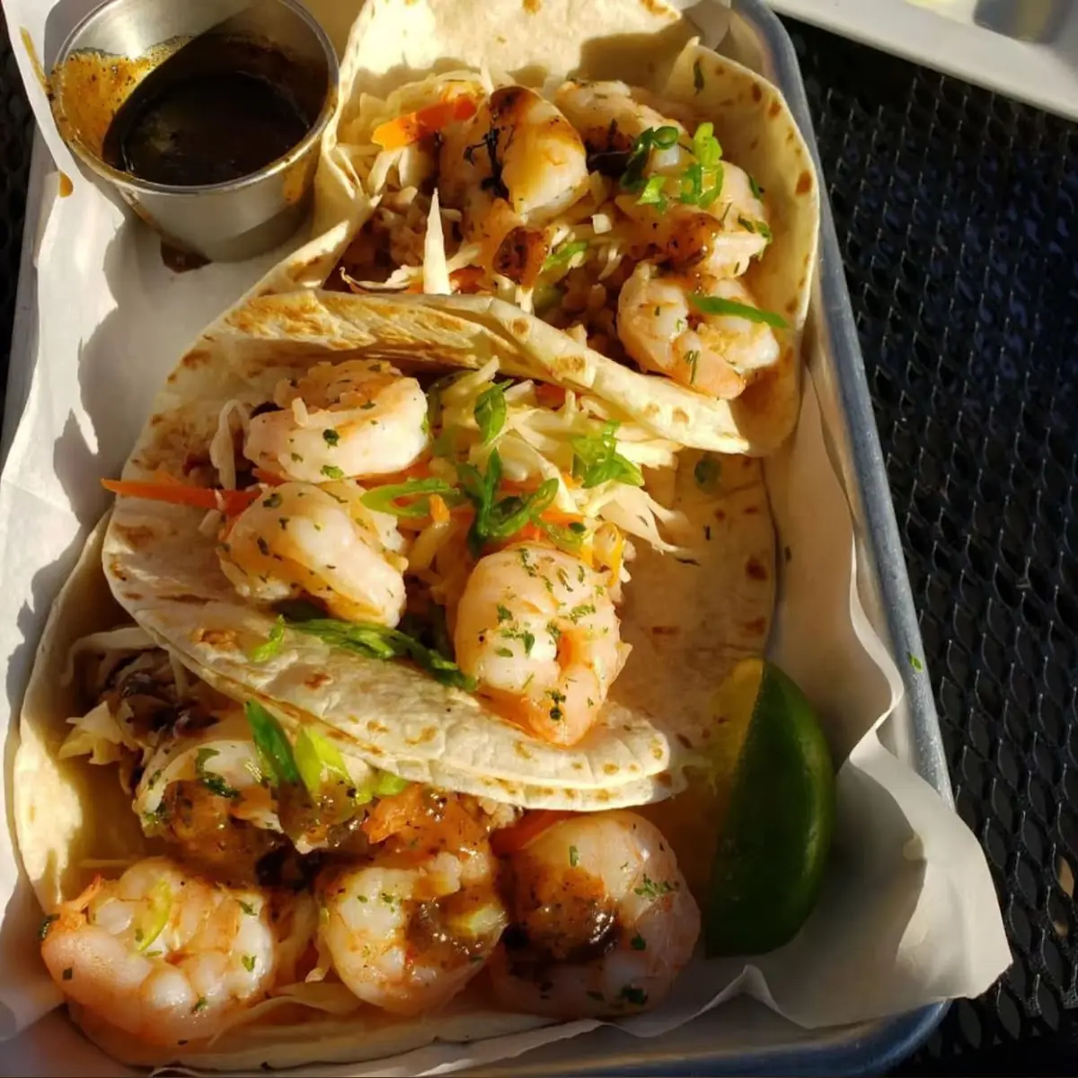 Jerk Shrimp Tacos