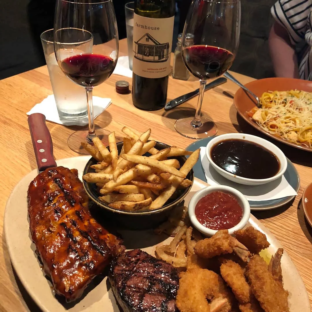 Steak and Ribs Combo, Tony Roma's