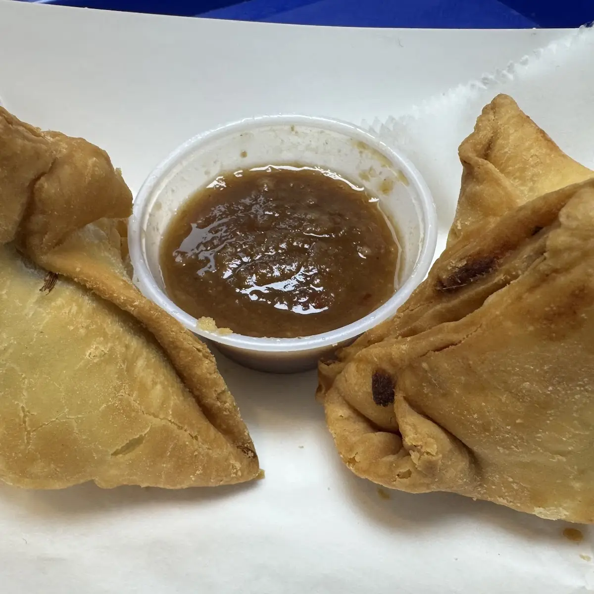 Samosas with Tamarind Sauce