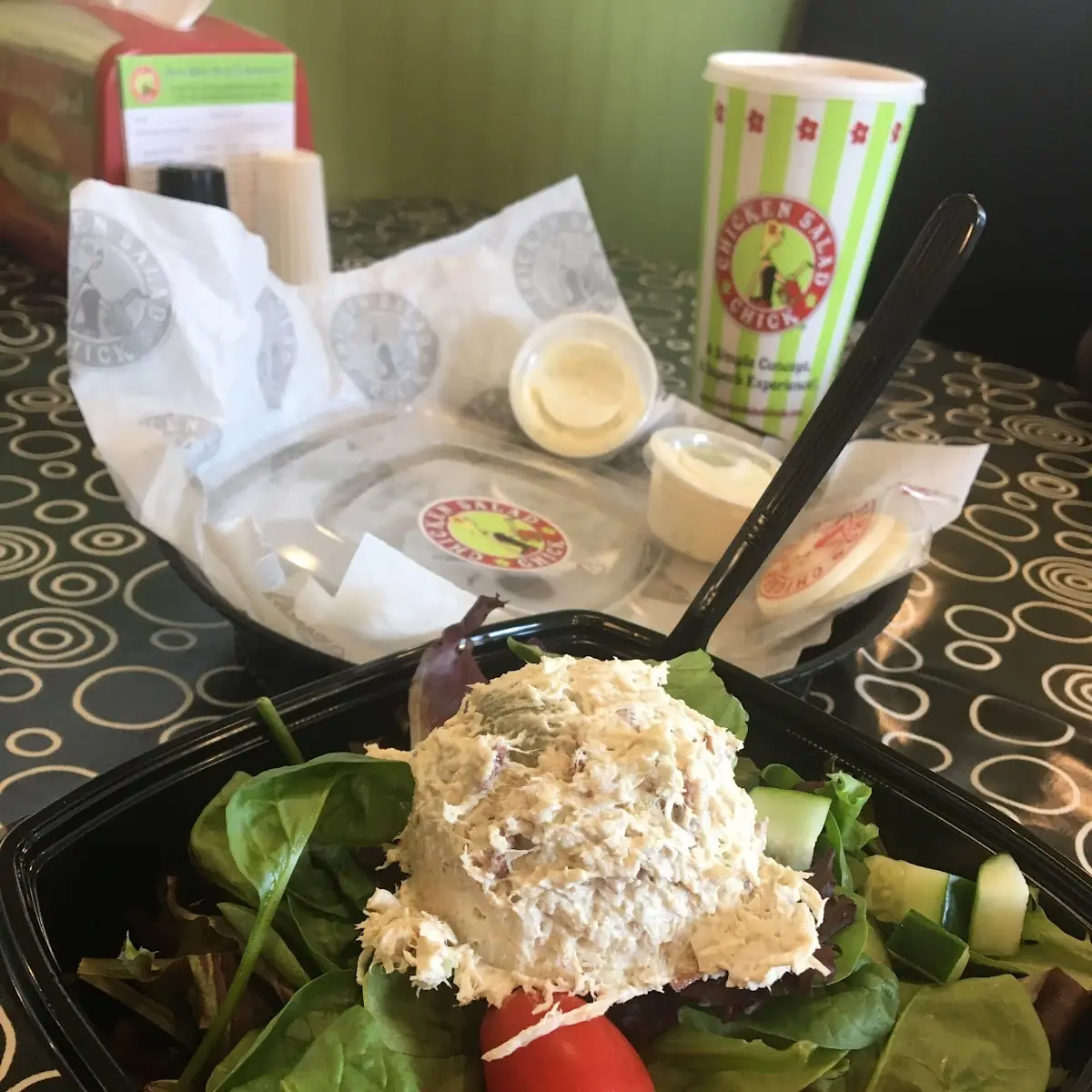 Chicken Salad Scoop