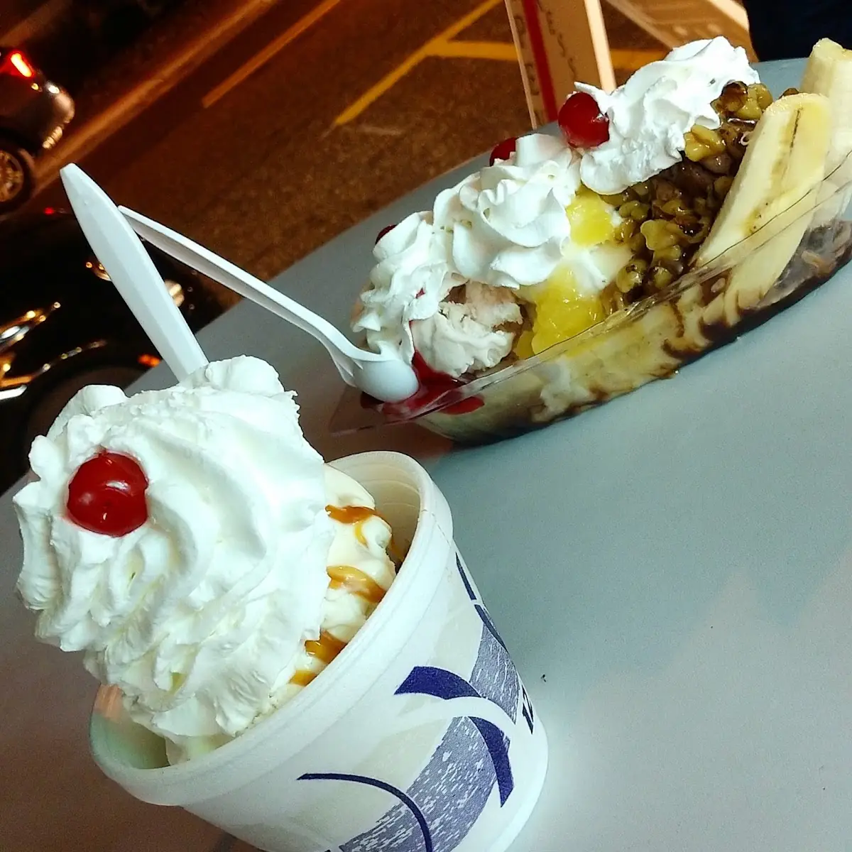 Carmel Sundae & Banana Split