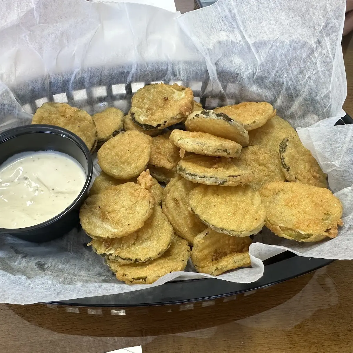 Fried Dill Pickle Chips