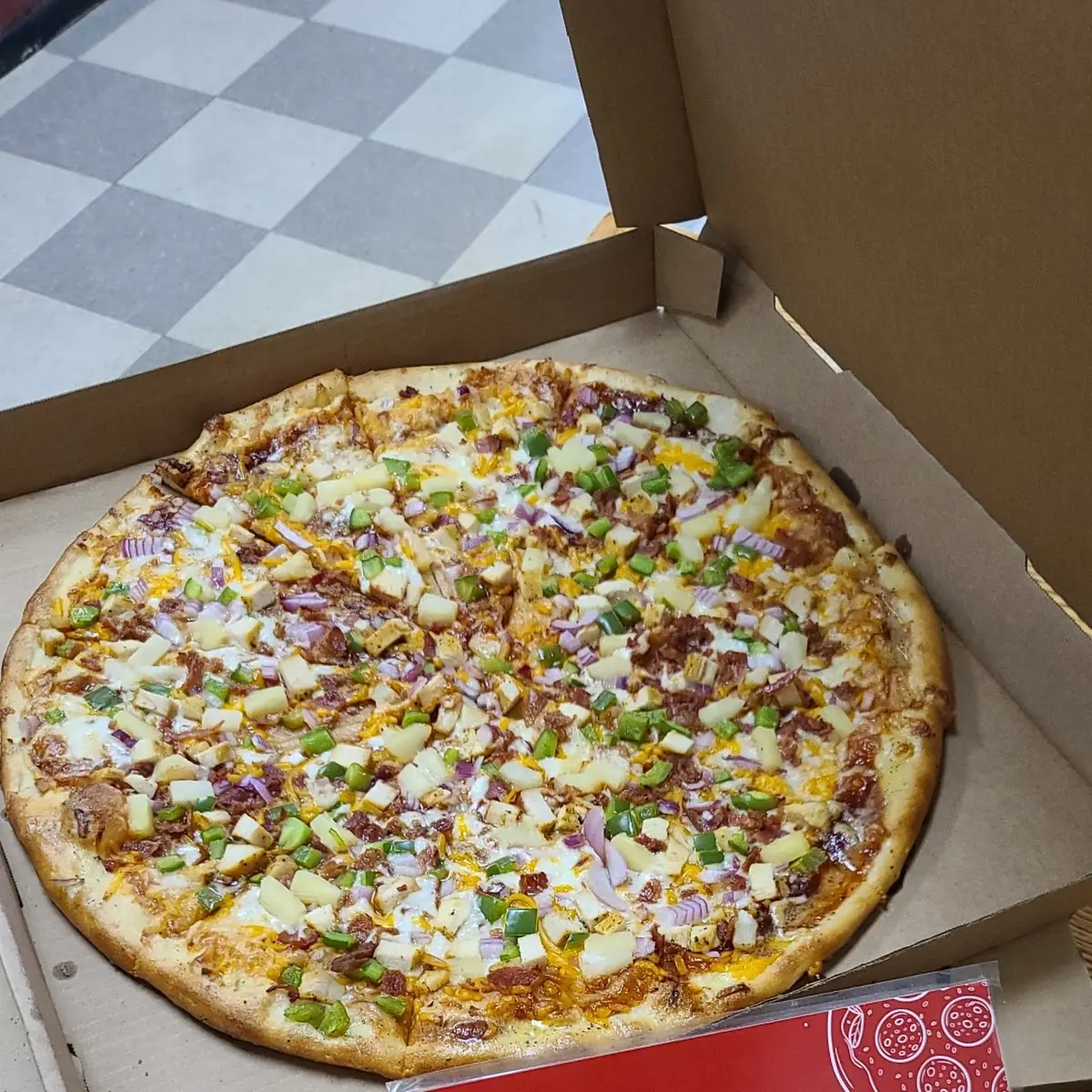 Chicken Hawaiian Pizza