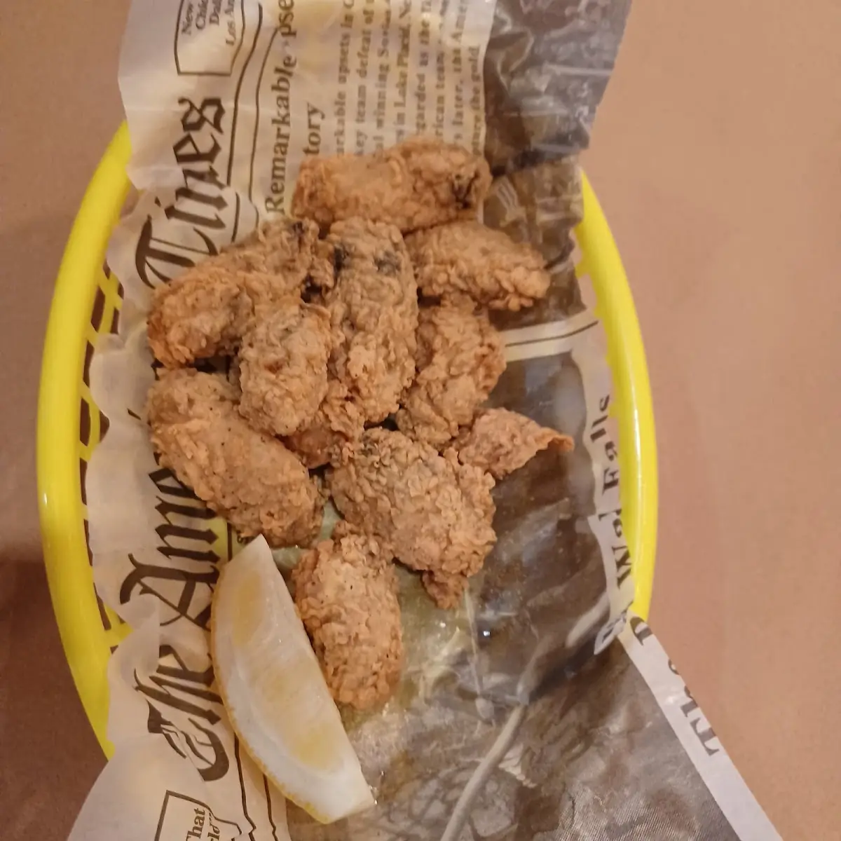 Fried Oysters