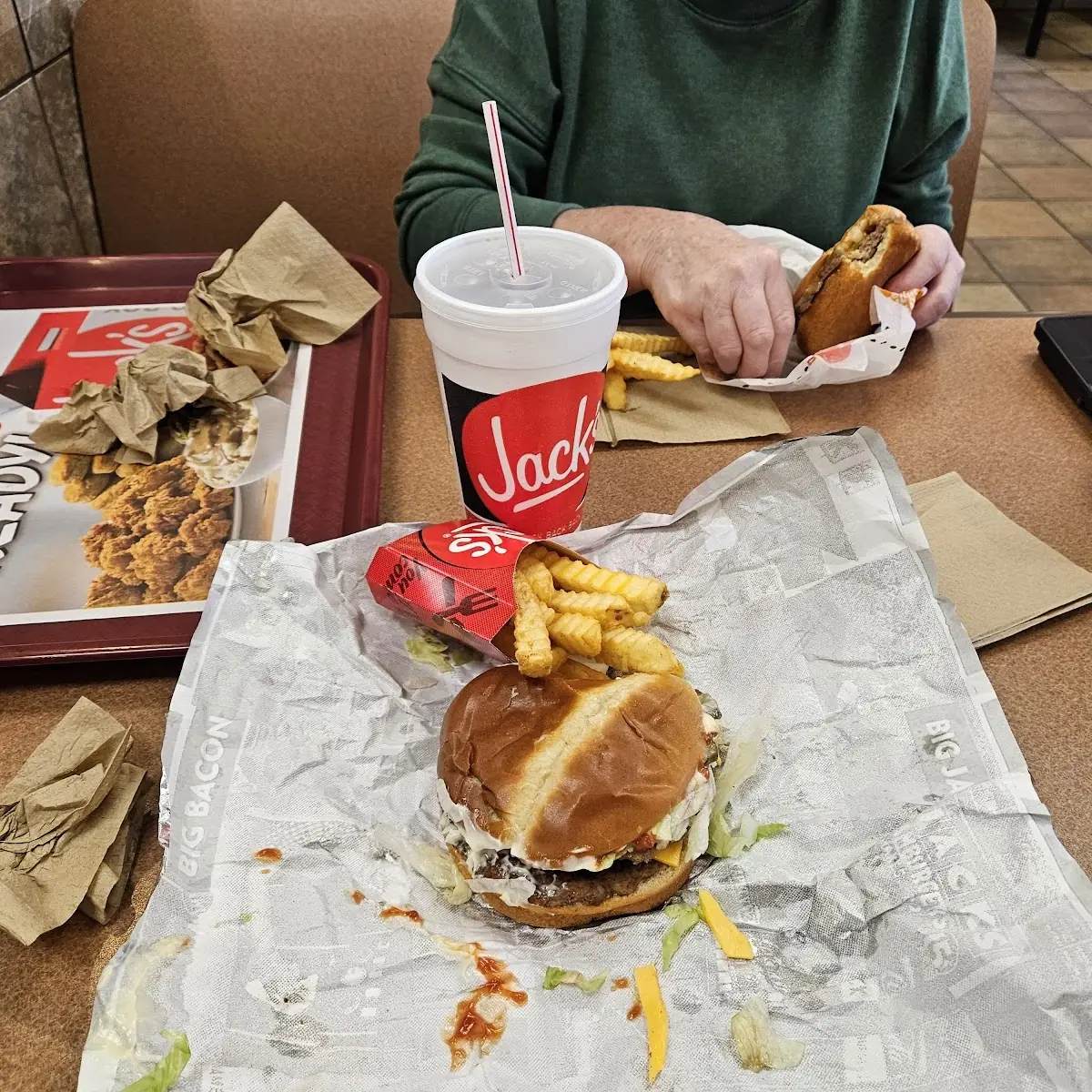 Big Jack Double Cheeseburger Combo