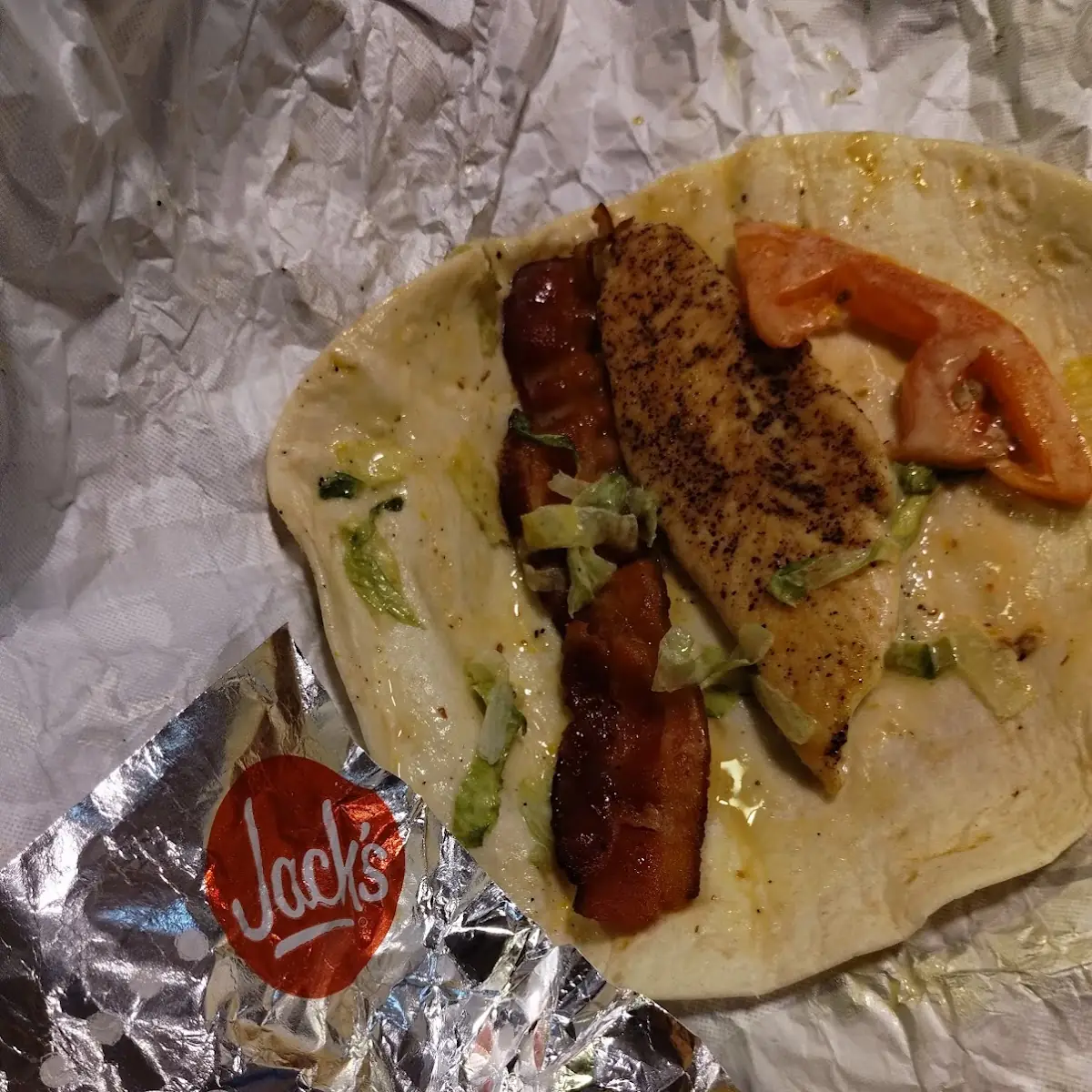 Chicken Bacon Wrap Box