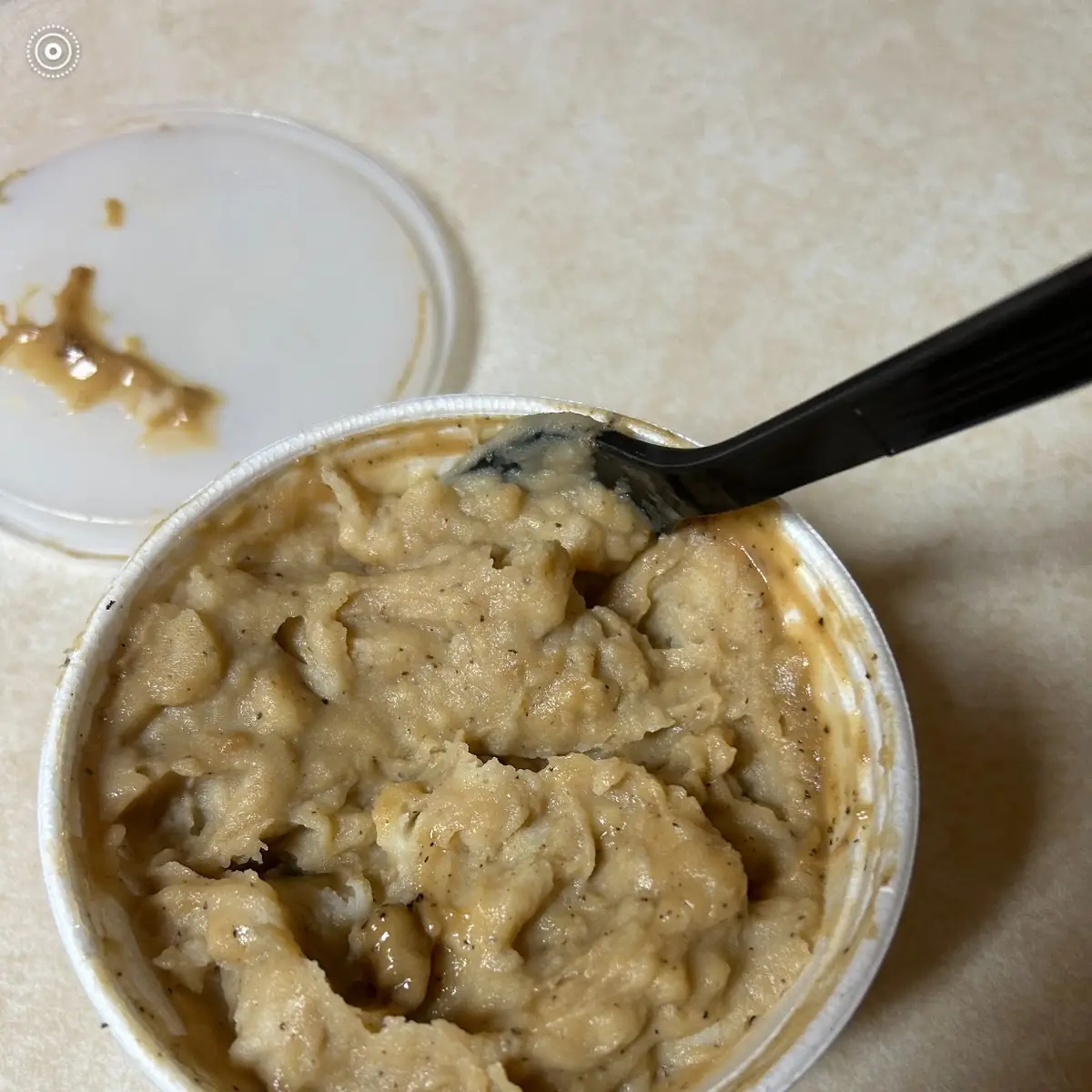 Mashed Potatoes with Gravy