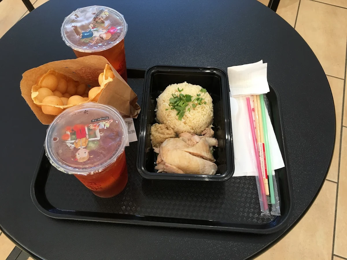 Haiwanese Chicken Rice, Bubble Waffle Cafe