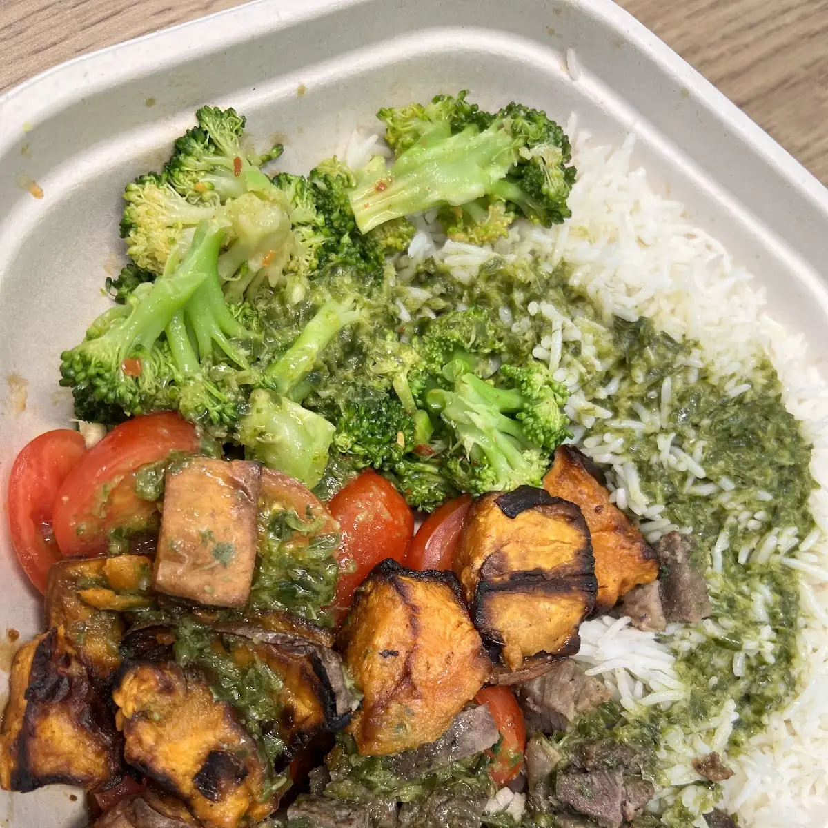 Pesto Protein Bowl