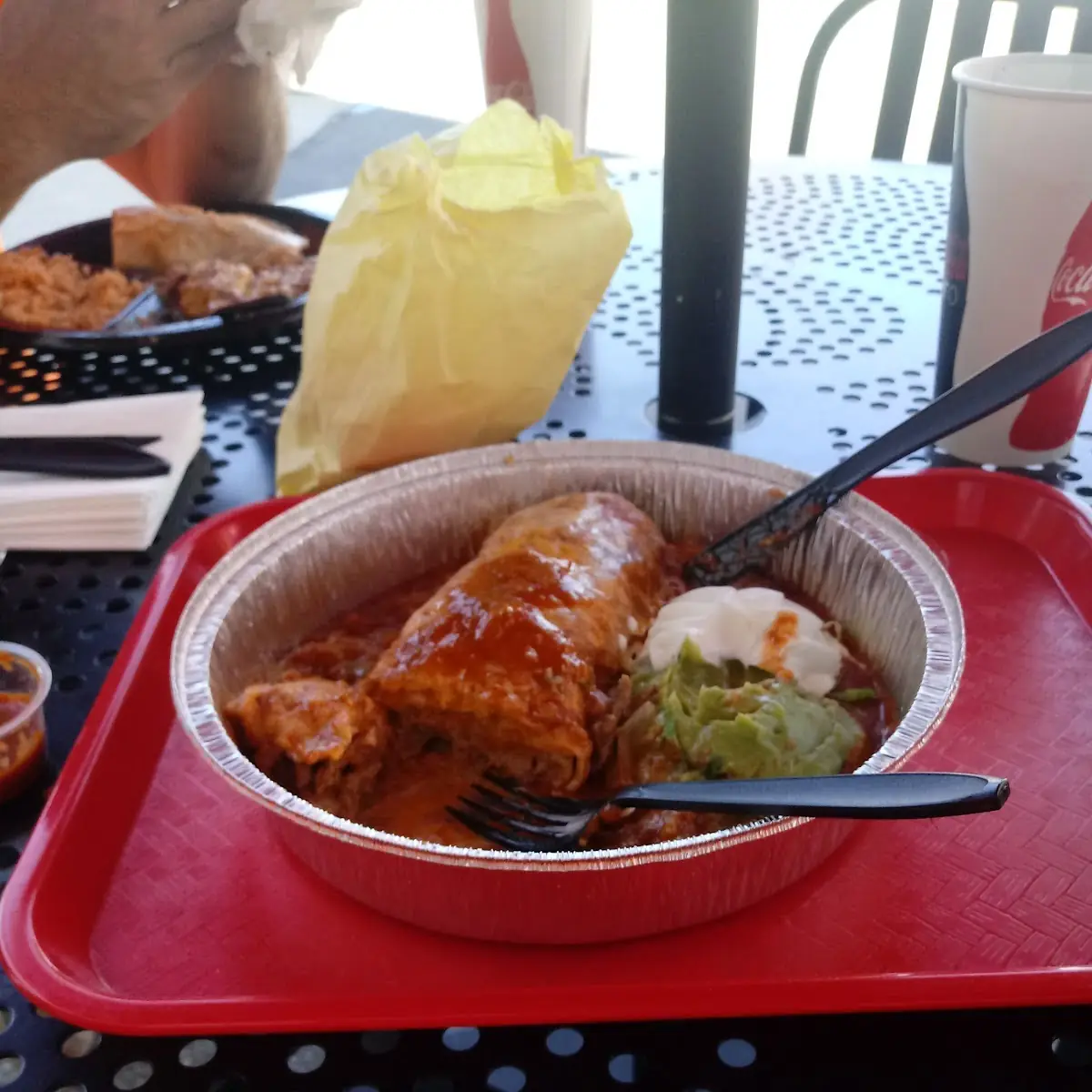 Wet Carne Asada Burrito