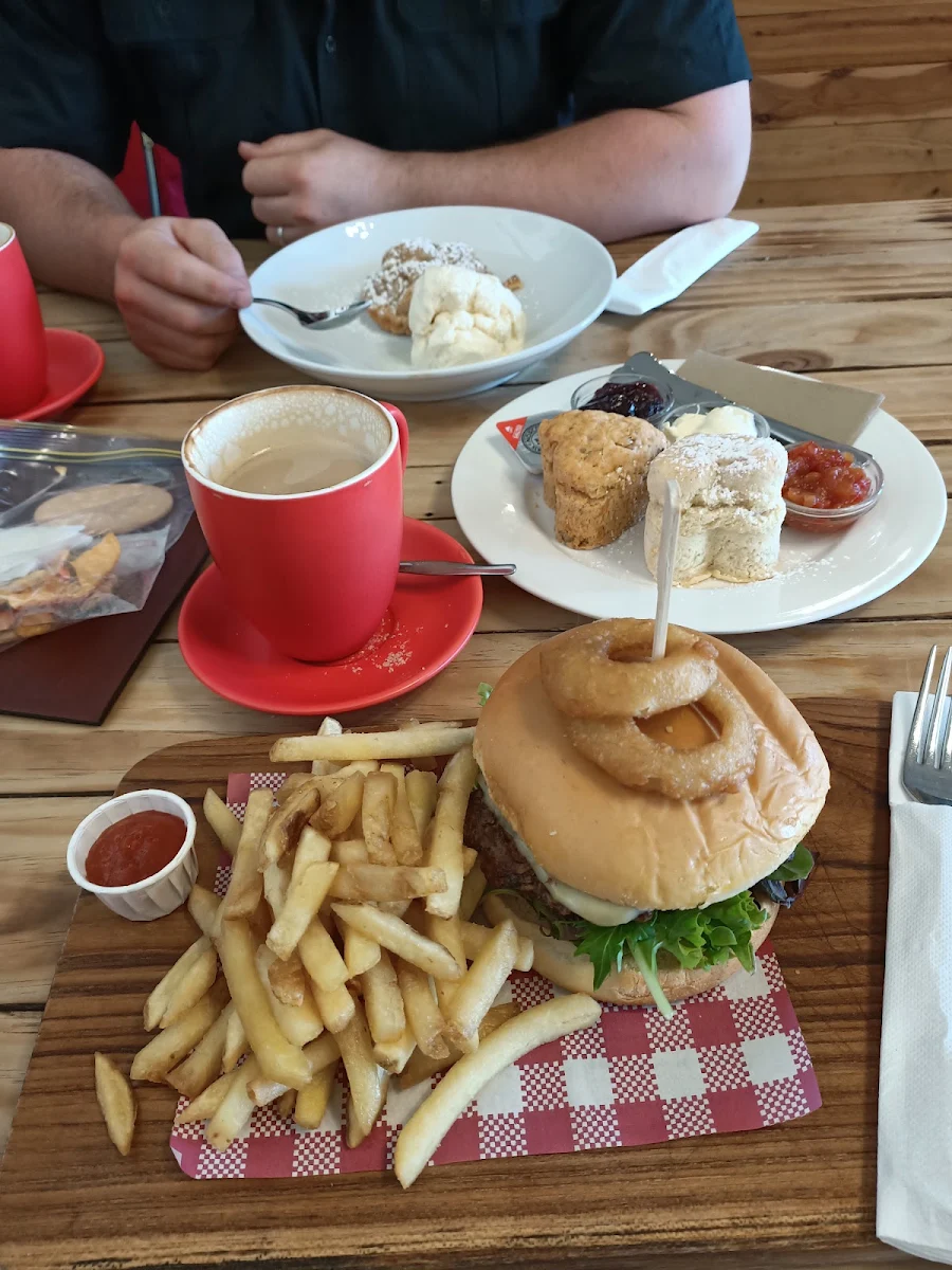 Beef Burger and Mixed Scones, Jamworks Gourmet Foods