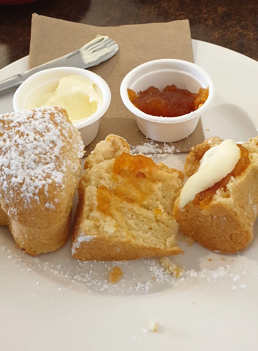 Plain Scones Apricot Jam and Cream, Jamworks Gourmet Foods