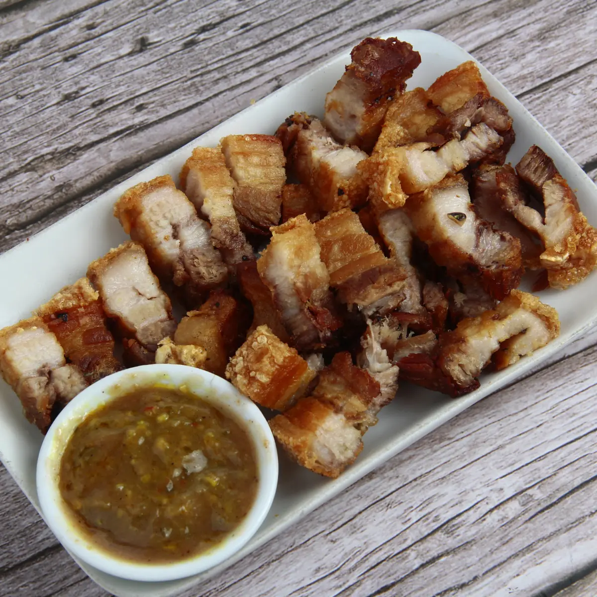 Lechon Kawali Rice Bowl