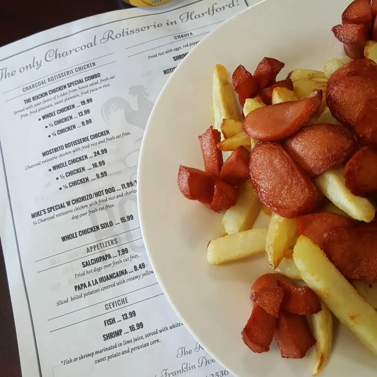Fries and Hot Dogs