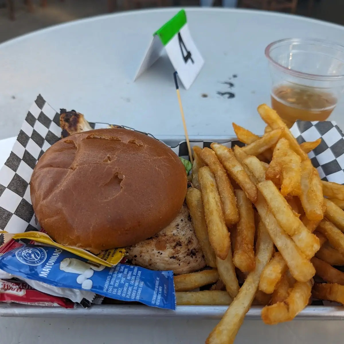 3 Sliders with Cheese & Fries
