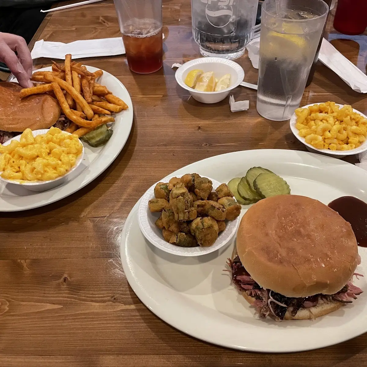 Pulled Pork Sandwich Plate