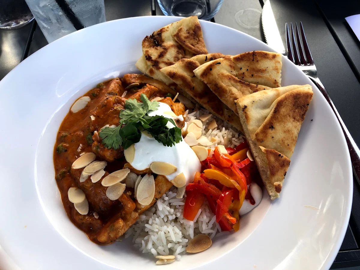 Butter Chicken, RANGE restaurant, bar + patio
