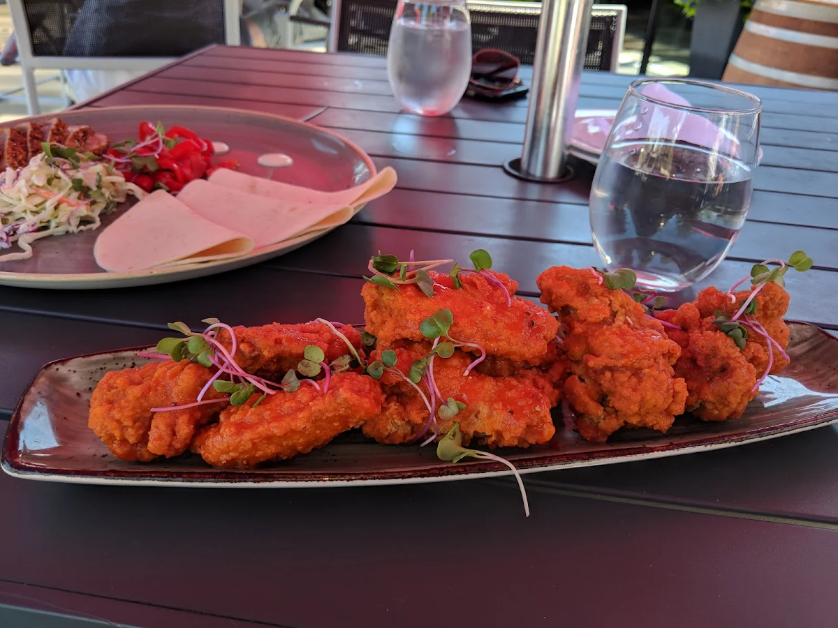 Chicken Wings, RANGE restaurant, bar + patio