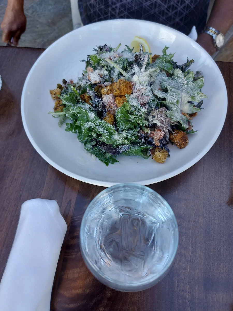 Kale Caesar Salad, RANGE restaurant, bar + patio