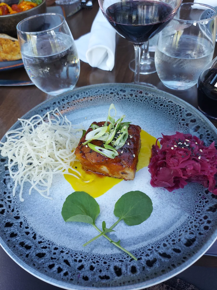 Pork Belly, RANGE restaurant, bar + patio