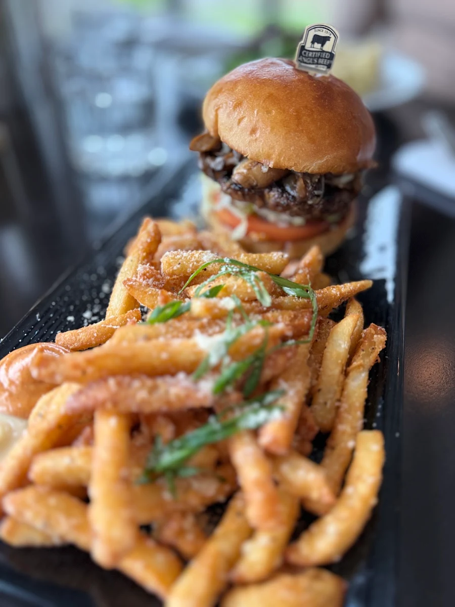 Truffle Fries, RANGE restaurant, bar + patio