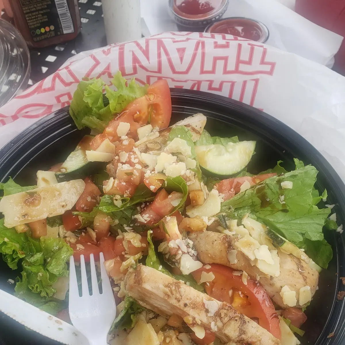 Chicken Bruschetta Salad