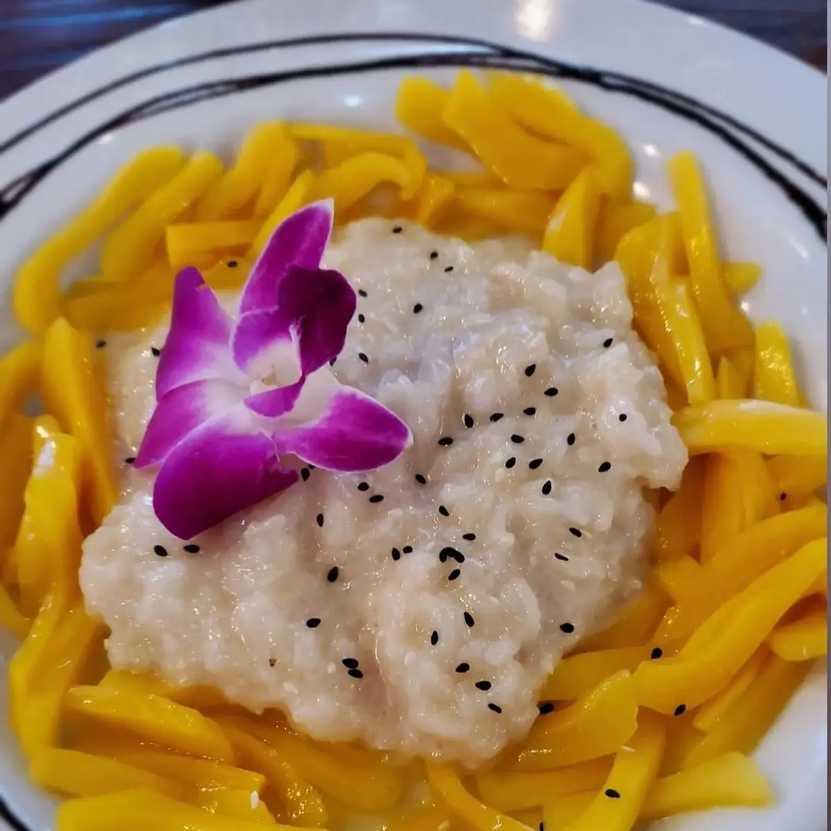 Mango with Sweet Sticky Rice