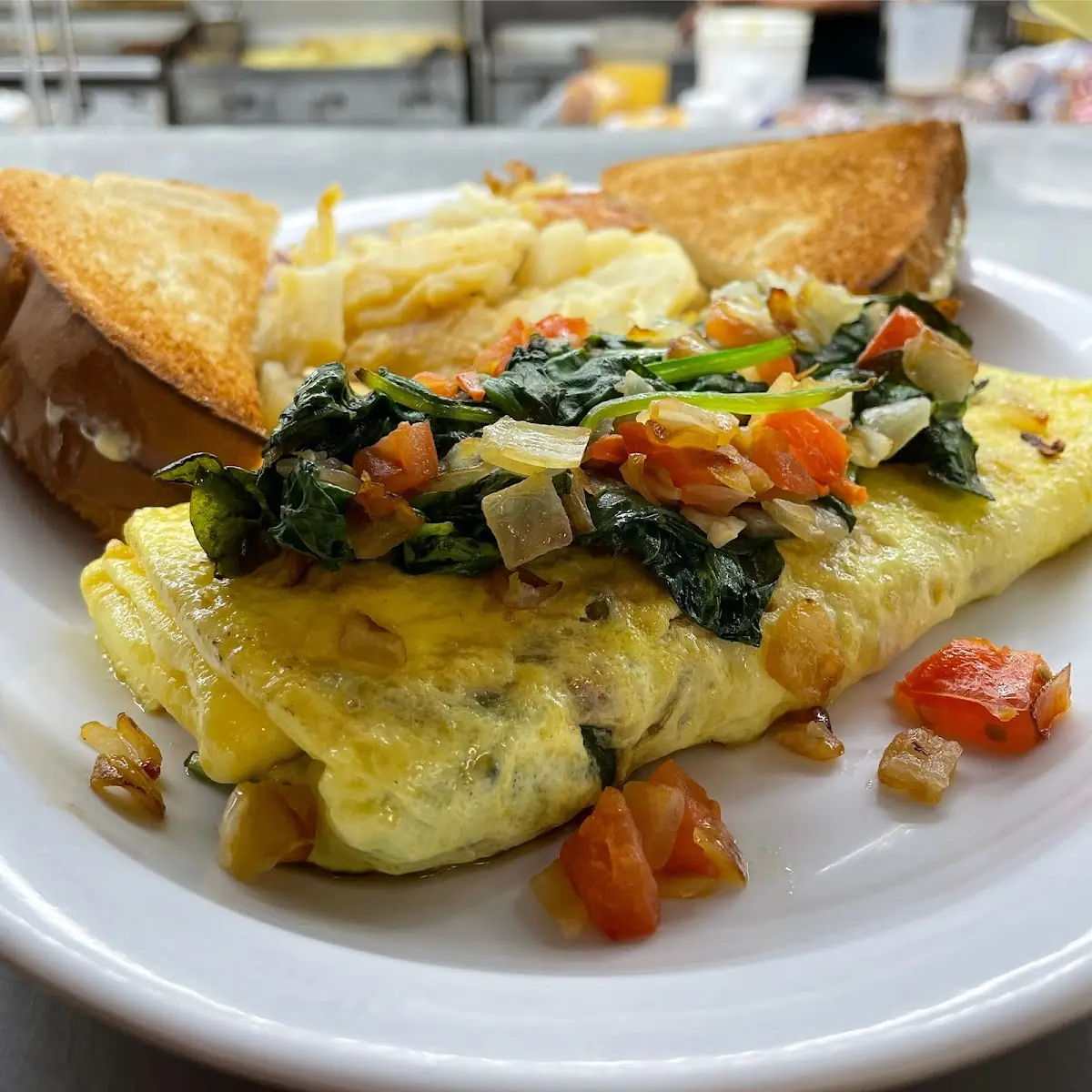 Cheese Steak Omelet