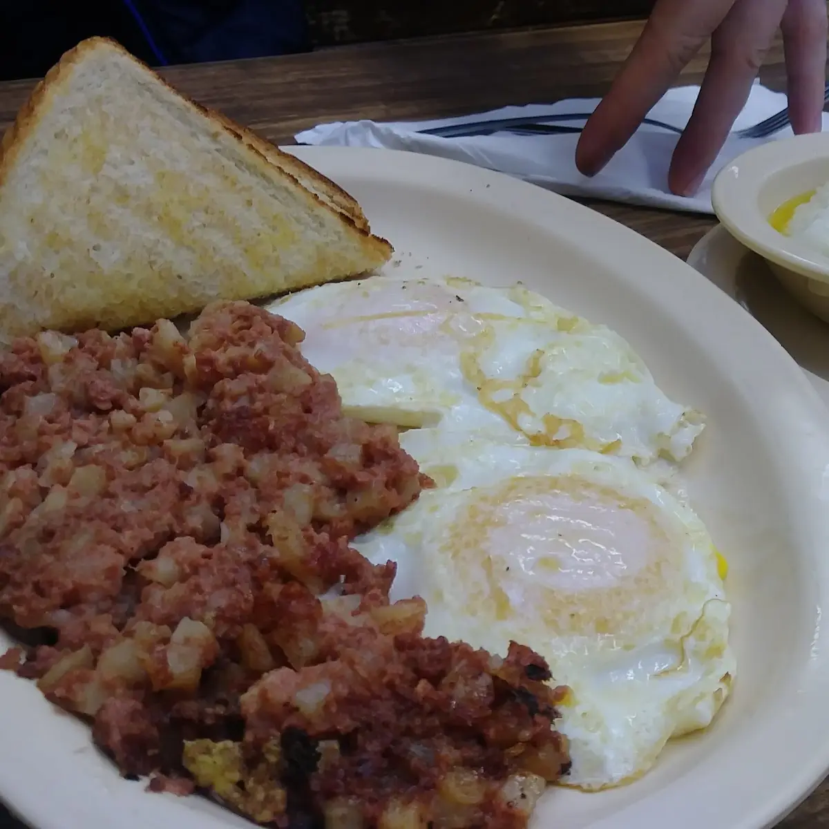 Corned Beef Hash -Three Chicken Tenders