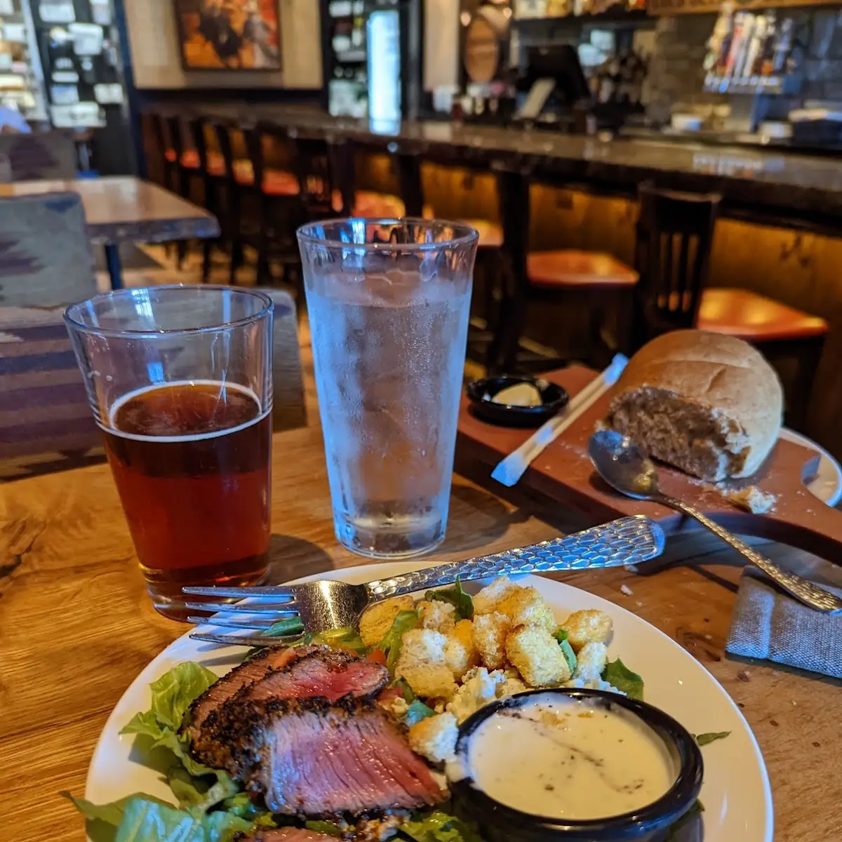 7 Pepper Steak Salad