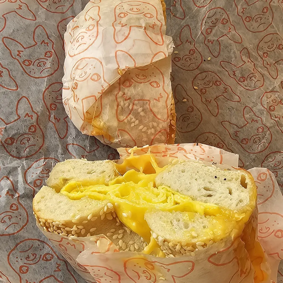 Egg and Cheese Sandwich